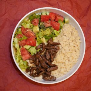 Сливочный рис с мясом